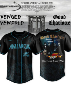 Colorado Avalanche North American Tour 2026 Baseball Jersey