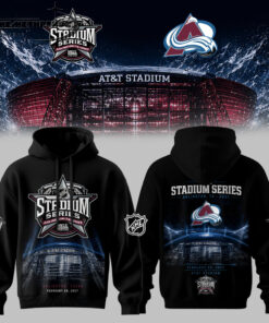 Colorado Avalanche Stadium Series 2027 Black Hoodie and Tee Colorado Avalanche Stadium Series 2027 Black Hoodie and Tee