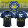 Columbia Fireflies x Synchronized Hippos 2026 Limited Edition Baseball Jersey
