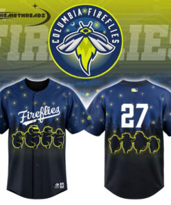 Columbia Fireflies x Synchronized Hippos 2026 Limited Edition Baseball Jersey