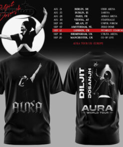 DILJIT DOSANJH Aura World Tour ’26 – Europe & UK Edition Limited Edition Hoodie & Tee