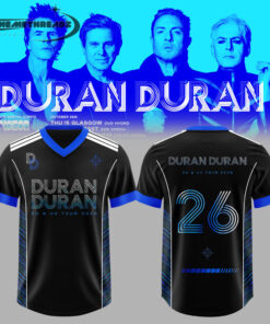 DURAN DURAN – UK & EU AUTUMN TOUR 2026 Exclusive Football Jersey