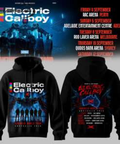 Electric Callboy TANZNEID World Tour – Australia 2026 Limited Black Hoodie