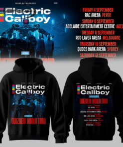 Electric Callboy TANZNEID World Tour – Australia 2026 Limited Black Hoodie
