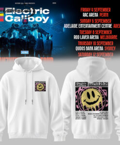 Electric Callboy TANZNEID World Tour – Australia 2026 Limited White Hoodie