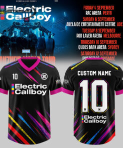 Electric Callboy – TANZNEID World Tour – Australia 2026 Customize Football Jersey