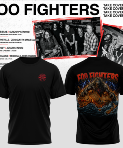 Foo Fighters Take Cover Au/Nz Tour New Hoodie & Tee