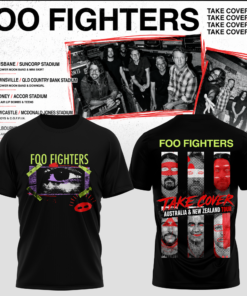 Foo Fighters Take Cover Au/Nz Tour Special Version Hoodie & Tee