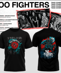 Foo Fighters Take Cover Au/Nz Tour Limited Edition Hoodie & Tee