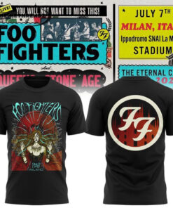 Foo Fighters I-Days Milano 2026 T-shirt