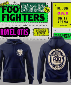 Foo Fighters Take Cover Tour 2026 New Hoodie