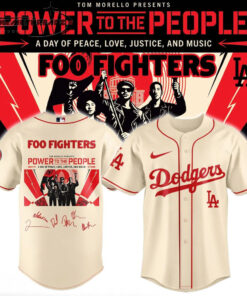 Foo Fighters -“Power to the people”- Limited Edition Signature – Jersey