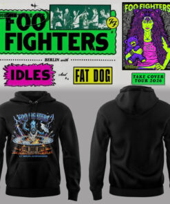 Foo Fighters  “Take Cover Tour 2026” Hoodie