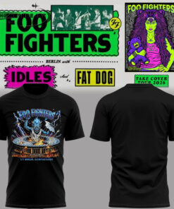 Foo Fighters 🎸🎤 “Take Cover Tour 2026” 2D TShirt