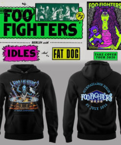 Foo Fighters 🎸🎤 “Take Cover Tour 2026” TShirt & hoodie