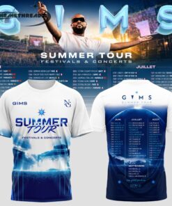 Gims Summer Tour 2026 Tour New Hoodie & Tee