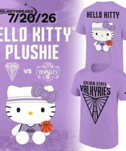 Golden State Valkyries x Hello Kitty Purple 2026 Special Shirt