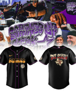 Houston Astros x DJ Screw Collection Black Jersey