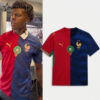France Vs Spain 2026 World Cup Mashup Split Soccer Jersey