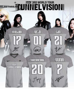 ITZY “Tunnel Vision” World Tour 2026 Limited Edition Signature Football Jersey