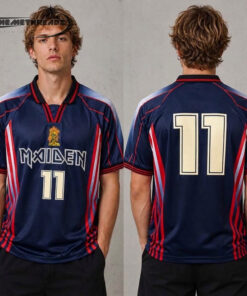 Iron Maiden Run For Your Lives 2026 Tour Football Jersey
