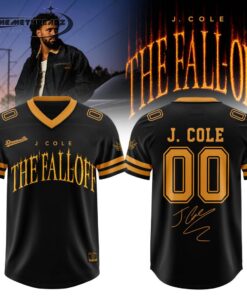 J. Cole The Fall-Off Tour Limited Oversized Football Jersey