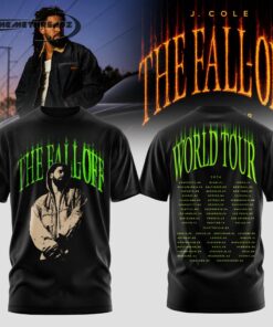 J Cole The FallOff Tour Limited TShirt