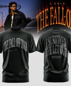 J Cole The FallOff Tour Limited TShirt