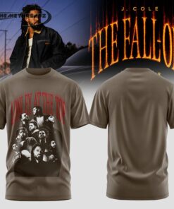 J Cole The FallOff Tour Limited TShirt