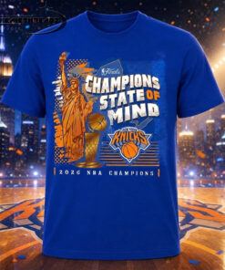Jack Antonoff New York Knicks 2026 NBA Champions State Of Mind 2D T-Shirt