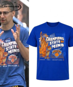 Jack Antonoff New York Knicks 2026 NBA Champions State Of Mind 2D T-Shirt