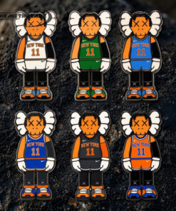 Jalen Brunson Knicks KAWS Button Pin