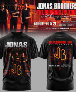 Jonas Brothers – The Burning Up Tour Hoodie & Tee