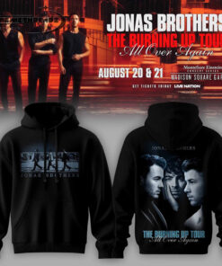 Jonas Brothers – The Burning Up Tour Limited Edition Hoodie & Tee