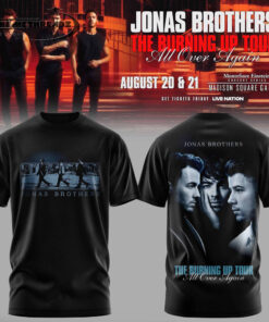 Jonas Brothers – The Burning Up Tour Limited Edition Hoodie & Tee