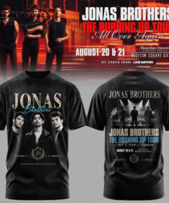 Jonas Brothers – The Burning Up Tour Special Edition Hoodie & Tee