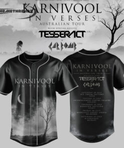 Karnivool – ‘In Verses’ Australian Tour 2026 Exclusive Baseball Jersey