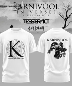 Karnivool – ‘In Verses’ Australian Tour 2026 Limited T-Shirt