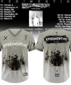 Ken Carson Xperimenting Tour Baseball Jersey Ken Carson Xperimenting Tour Baseball Jersey