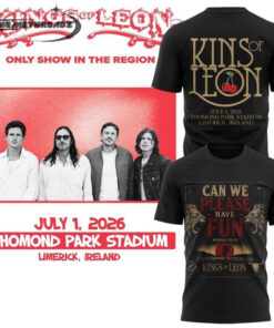 Kings of Leon “Can We Please Have Fun” 2026 Tour Thomond Park Stadium, Limerick, Ireland Shirt