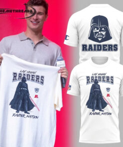 Las Vegas Raiders x Star Wars Darth Vader Raider Hoodie & Tee