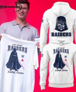 Las Vegas Raiders x Star Wars Darth Vader Raider Hoodie & Tee