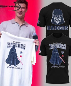 Las Vegas Raiders x Star Wars Darth Vader Raider Hoodie & Tee
