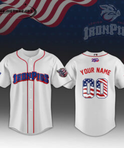 Lehigh Valley IronPigs 4TH OF JULY 250TH Baseball Jersey