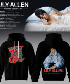 Lily Allen “West End Girl” Collection Limited Edition Hoodie & Tee Lily Allen “West End Girl” Collection Limited Edition Hoodie & Tee