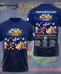 Limited Edition Sonic the Hedgehog 35th Anniversary Navy Hoodie & Tee