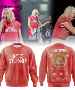Linkin Park From Zero World Tour in Belgium Sweatshirt