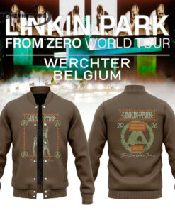 Linkin Park From Zero World Tour in Werchter at Werchter Parklife in Belgium Baseball Jacket