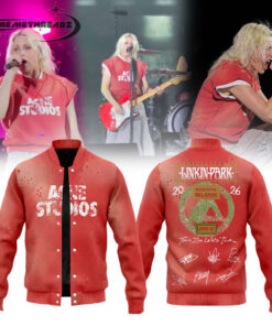 Linkin Park From Zero World Tour to Festivalpark Special Version Baseball Jacket