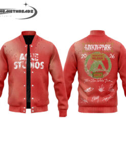 Linkin Park From Zero World Tour to Festivalpark Special Version Baseball Jacket